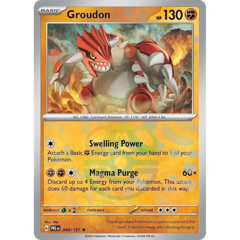 Groudon Master Ball #49