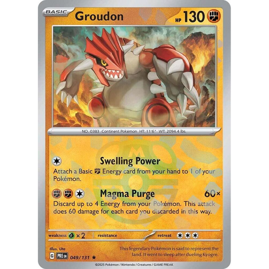 Groudon Master Ball #49