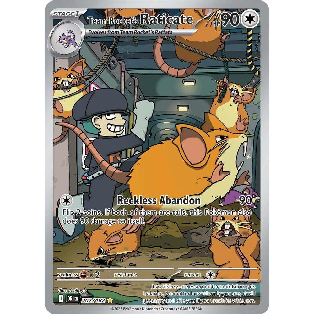 Team Rocket's Raticate #202