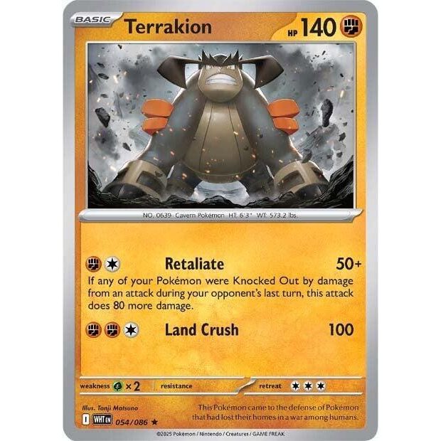 Terrakion Master Ball #54