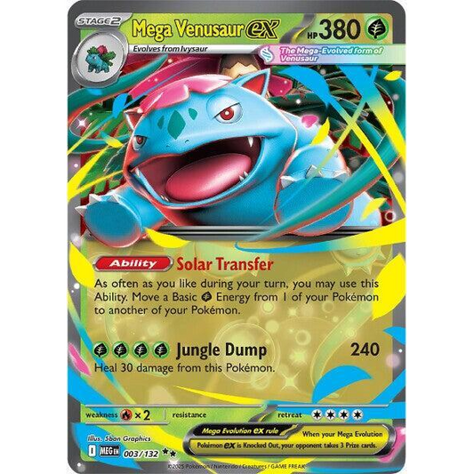 Mega Venusaur Ex #003