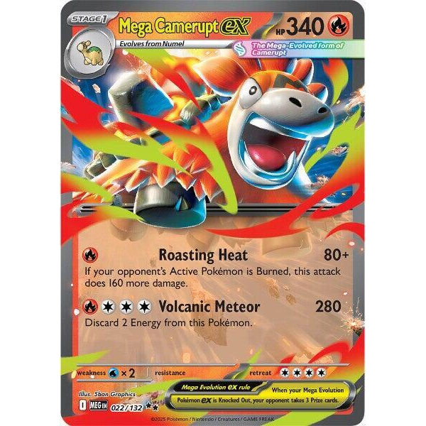 Mega Camerupt #22