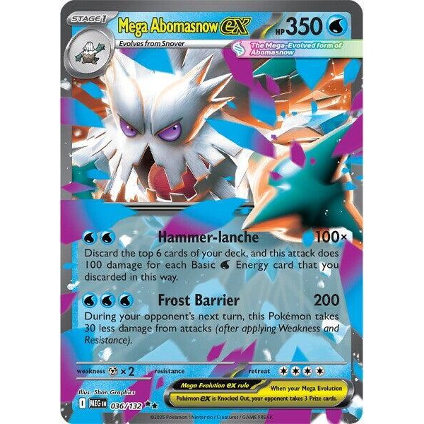 Mega Abomasnow Ex #36