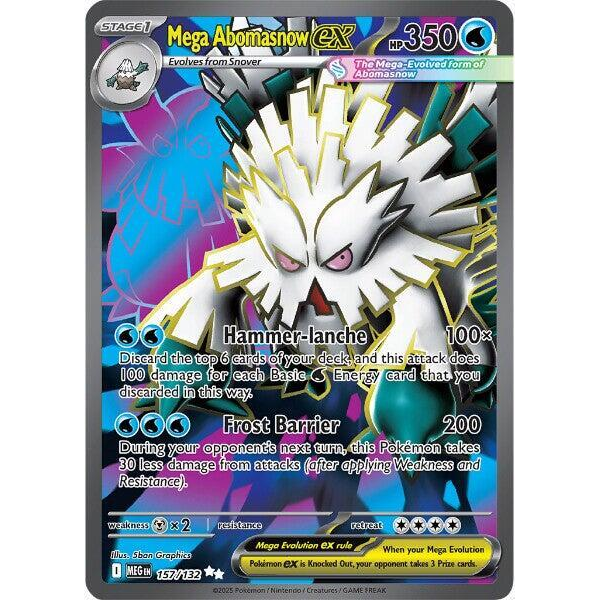 Mega Abomasnow Ex #157