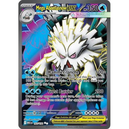 Mega Abomasnow Ex #157